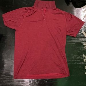 Red Lululemon Mens shirt